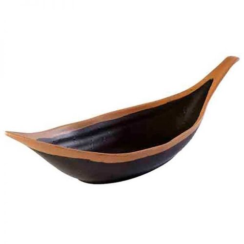  APS Melamine Serveerschaal 'Blad' | 30,5x10x(h)7,5 cm | Crocker Line 