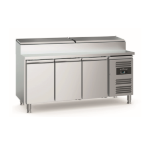  Ecofrost Saladette 8x1 | 3 portes | 180x70x(h)108 cm 