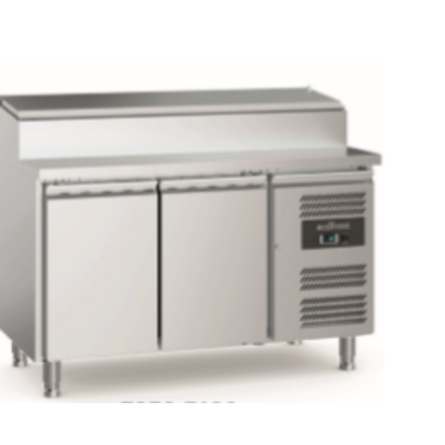  HorecaTraders Saladette 6x1 | 2 Doors | 136x70x(h)108 cm 
