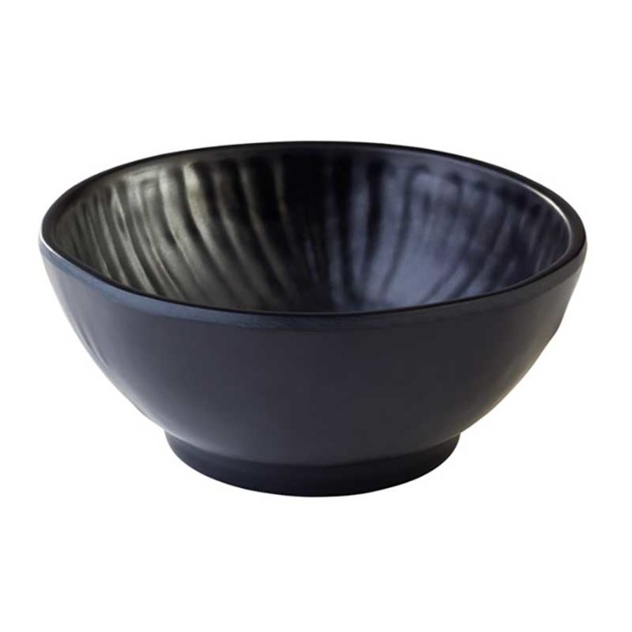 Black Melamine Bowl Aiko Line | 2 formats