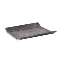 Graues Serviertablett aus Melamin | Element Line | 4 Formate