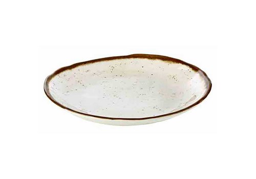  APS Assiette de service | Ligne d'art en pierre | 24,5 Ø 