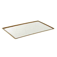 White Melamine Serving Platter | Stone Art Line 4 Formats