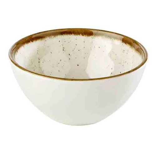  APS Witte Melamine Kom | Stone Art | 12 Ø 