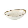 APS Bol ovale en mélamine blanche | Art de la pierre | 1 taille