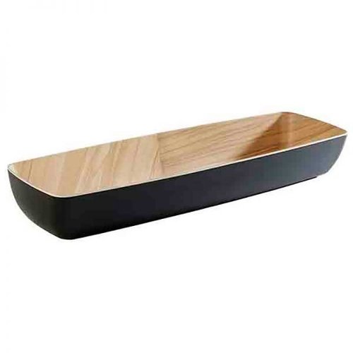  APS Melamine schaal | 53x16x7,5cm | 2 Kleuren | GN 2/4 