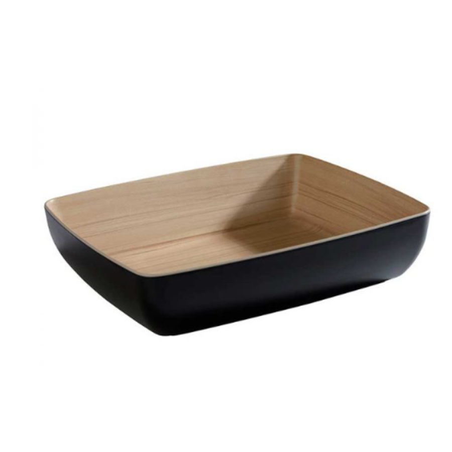 Melamine Schaal | 32,5 X 26,5 cm | 2 Kleuren | Frida Line