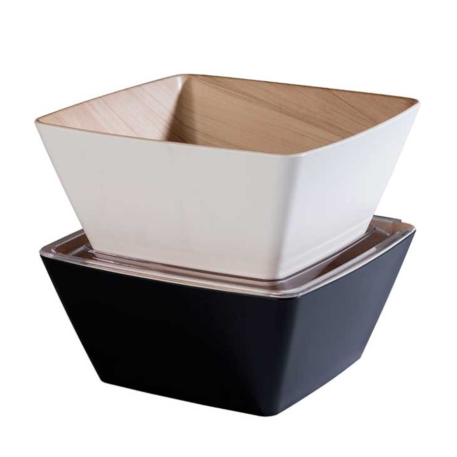 Melamine Bowl 25x25x12 cm | Several colors