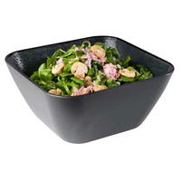 Melamine Serve Bowl Dark Wave Line | 2 formats