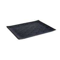 Melamine Serving Tray | 4 Sizes | Dark Wave Line