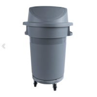 Waste container Plastic Grey | 2 Sizes