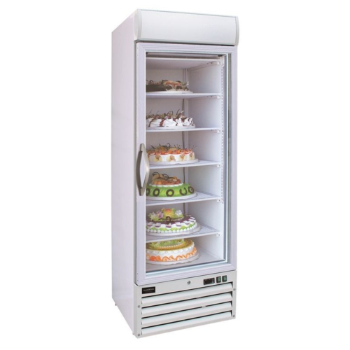  Combisteel Glass door Freezer | 578 Liter 