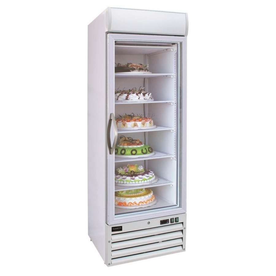 Glass door Freezer | 578 Liter