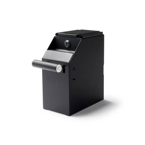  HorecaTraders Écrémage sécurisé PRO SAFE | Serrure double encastrée noire 100 x 195 x 240 mm 