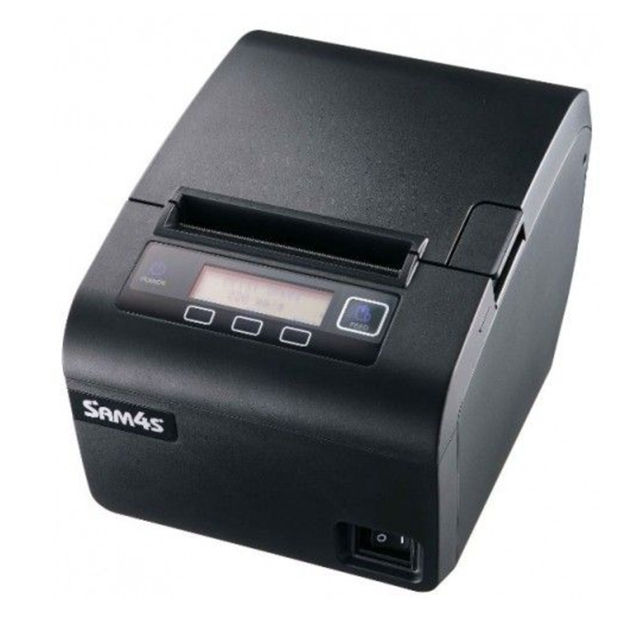 Black receipt printer SAM4S | Ellix 40E