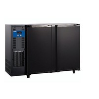 Barkühlschrank mit 2 Türen | 375 Liter | 145,5 x 56,5 x (H) 90,5 cm