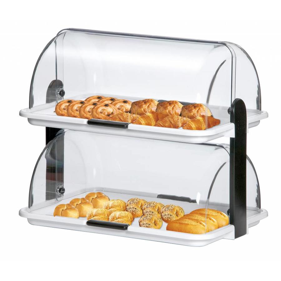 Double buffet display case