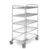 Hupfer Hupfer Serving trolley | 5 floors Stainless steel