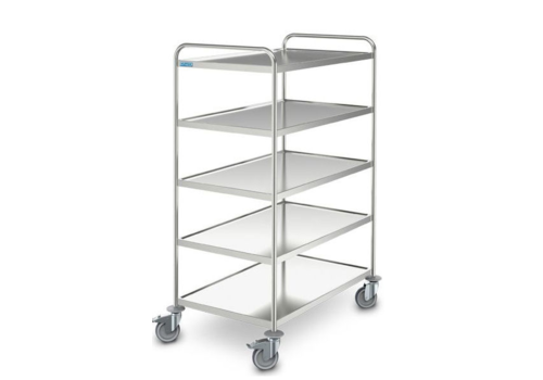  Hupfer Hupfer Serving trolley | 5 floors Stainless steel 