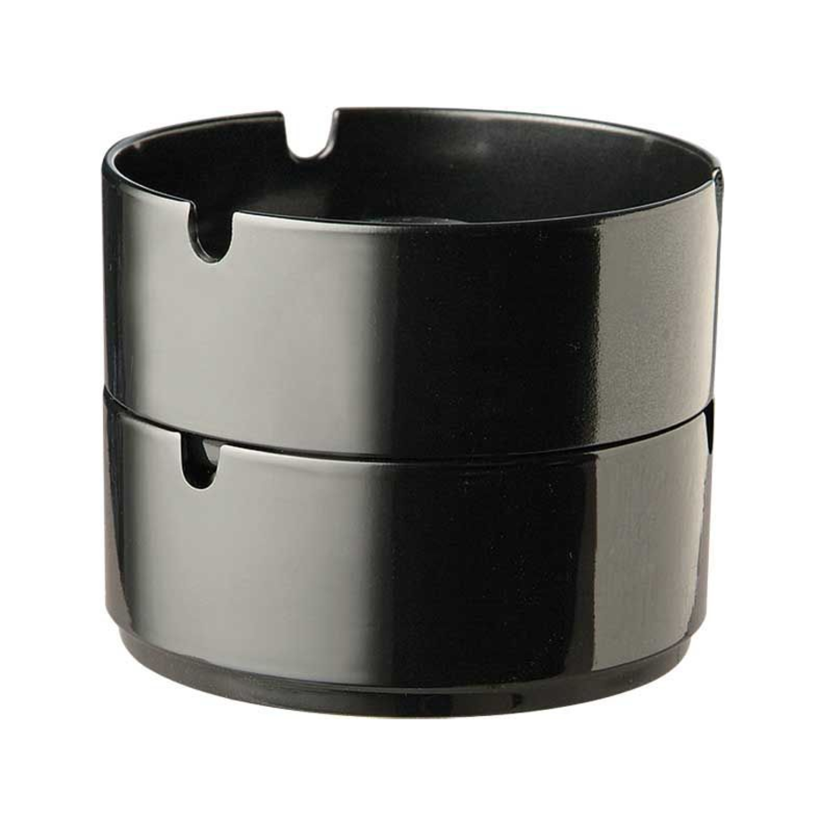 Aschenbecher Kunststoff Stapelbar| Ø9,5x(h)4,5cm