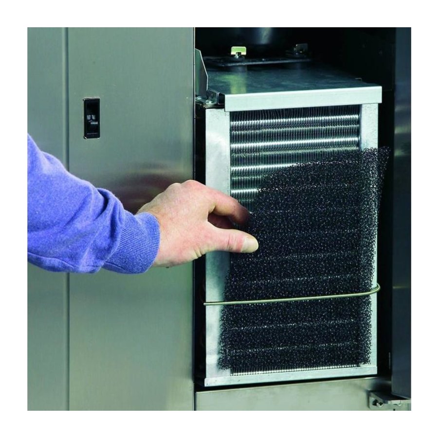 Établi de congélation en acier inoxydable | 4 portes | Gram GASTRO 07 F 2207 CMH AD DL/DL/DL/DR LM | 668L