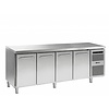 Gram Hoshizaki Stainless steel freezer workbench | 4 Doors | Gram GASTRO 07 F 2207 CSG A DL/DL/DL/DR L2 | 668L