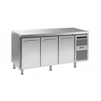 Freezer workbench stainless steel 3 Doors | Grams GASTRO 07 F 1807 CMH AD DL / DL / DR LM | 506L