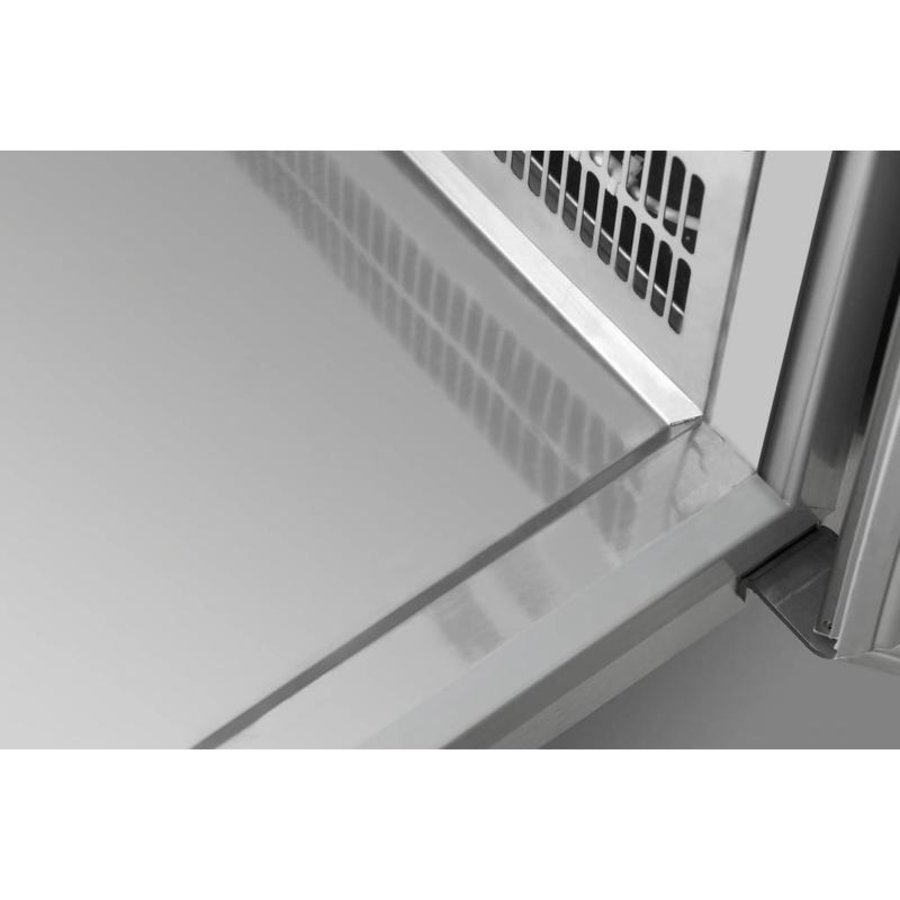 Établi de congélation en acier inoxydable | 3 portes | Gram GASTRO 07 F 1807 CMH AD DL/DL/DR LM | 506L