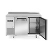 Hendi Stainless steel freezer workbench 2 Doors | 1200x600x (H) 850mm