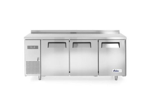  Hendi Établi de congélation en acier inoxydable | 390L | 3 portes | 1800x600x(H)850mm 
