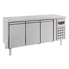 Combisteel RVS Vrieswerkbank | 3 Deurs | 402 Liter | 180x70x(h)86cm