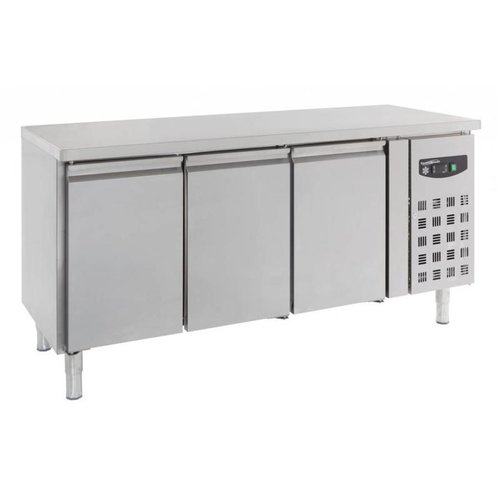  Combisteel RVS Vrieswerkbank | 3 Deurs | 402 Liter | 180x70x(h)86cm 