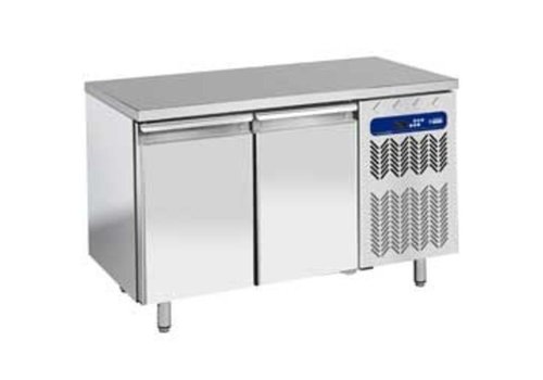  HorecaTraders Freezer table Ventilated | 2 Doors | 600x400 mm 