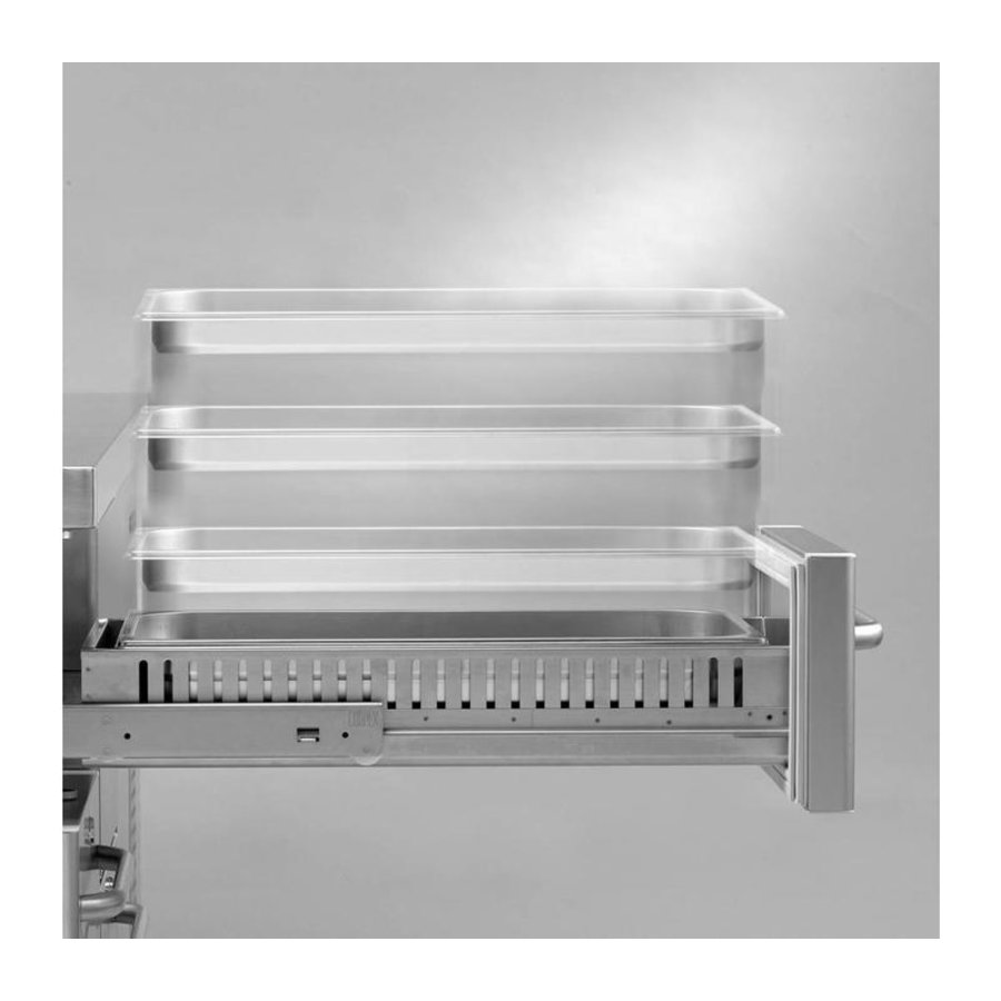 Établi congélateur 2 portes | Gram GASTRO 07 F 1407 CSG A DL/DR L2 | 345L