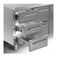 Gefrierwerkbank 2 Türen | Gramm GASTRO 07 F 1407 CSG A DL/DR L2 | 345L