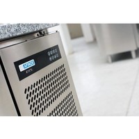 Stainless steel freezer workbench 2 Doors | R290 | SPRING 702 I / A BT | 130x70x (H) 90 cm