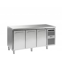 Stainless Steel Freezer Workbench 3 Doors | 506 Liter | Adjustable in height