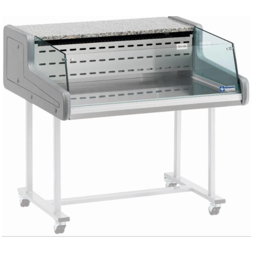  HorecaTraders Showcase Counter | Chilled + 4 ° C / + 6 ° C | Self-Service 1500x930x (H) 346mm 