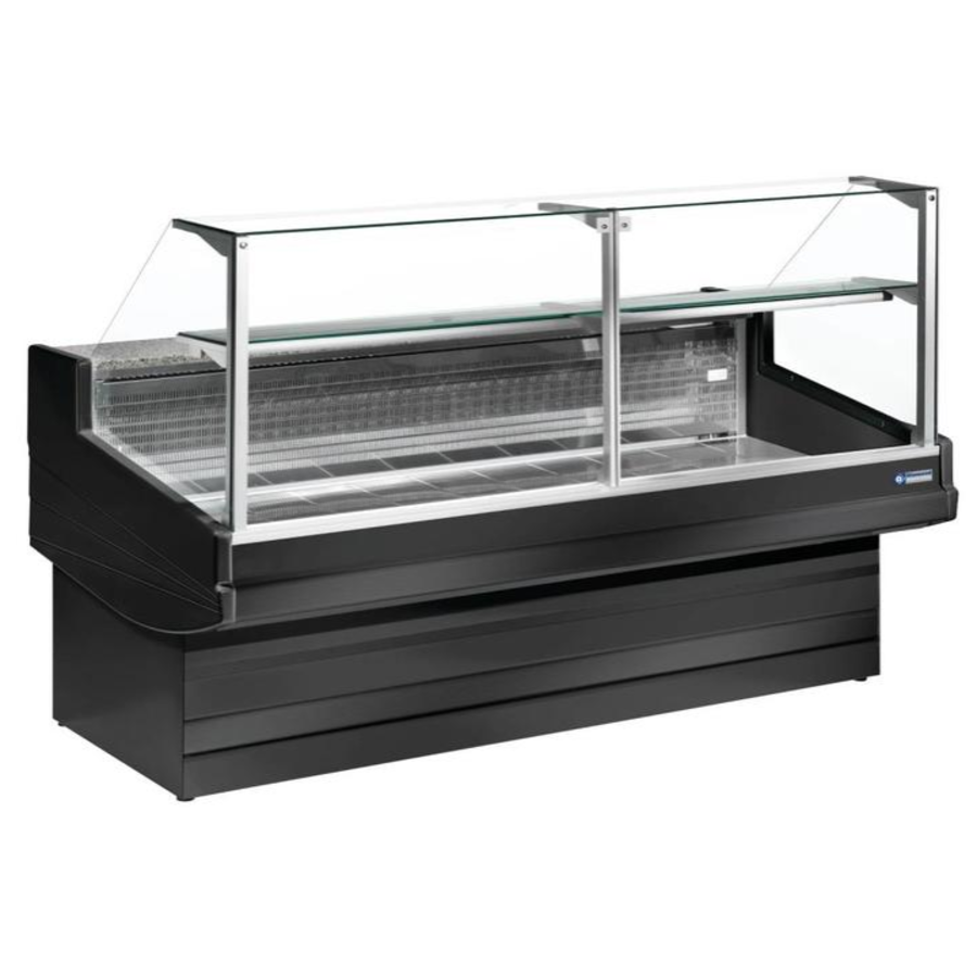 Comptoir Noir Elegance Plus Verre Droit | 4 tailles