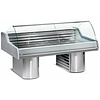 HorecaTraders Display Case Counter Fish | Granite Worktop | 3000x1195x(h)1175mm