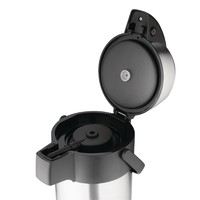 Thermoskanne mit Pumpe | 3L | Warmes Wasser