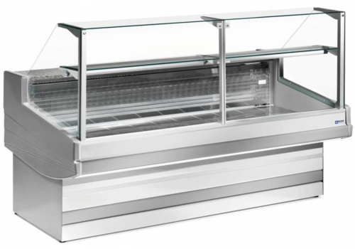  HorecaTraders Comptoir Élégance Plus | Verre droit | 4 formats 