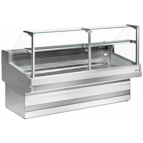  HorecaTraders Counter Elegance Plus | Straight Glass | 4 Formats 