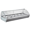 Combisteel Wärmevitrine 6x 1/3 GN | 1190x395x270(h)mm