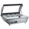 Combisteel Warming display case | surface-mounted display case | 8x 1/6 GN