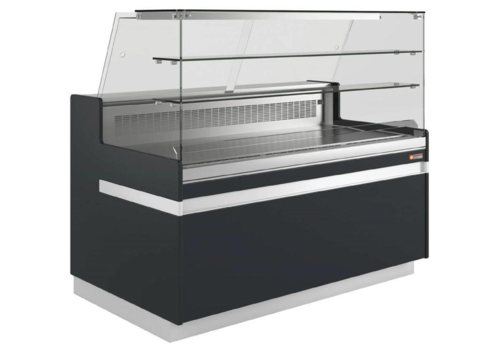  HorecaTraders Comptoir Metrika Line Noir | 89x(h)118,2cm | 6 formats 