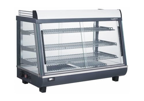  Combisteel Vitrine chauffante | 136 litres | 915x484x662(h)mm 