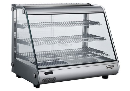  Combisteel Vitrine chauffante 160 litres | 857x578x698(h)mm | 1500W 