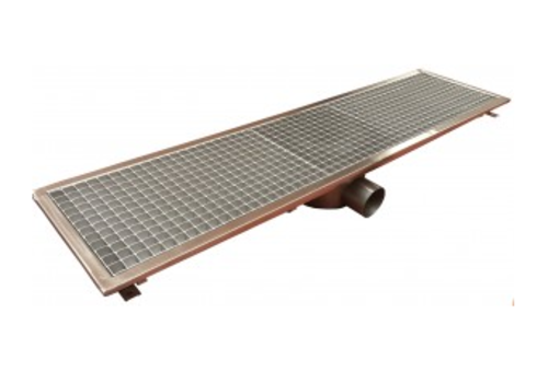  Combisteel Floor drain stainless steel 30 x 136.8 x 14 cm 