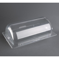 Couvercle roulant Olympia en polycarbonate GN 1/1